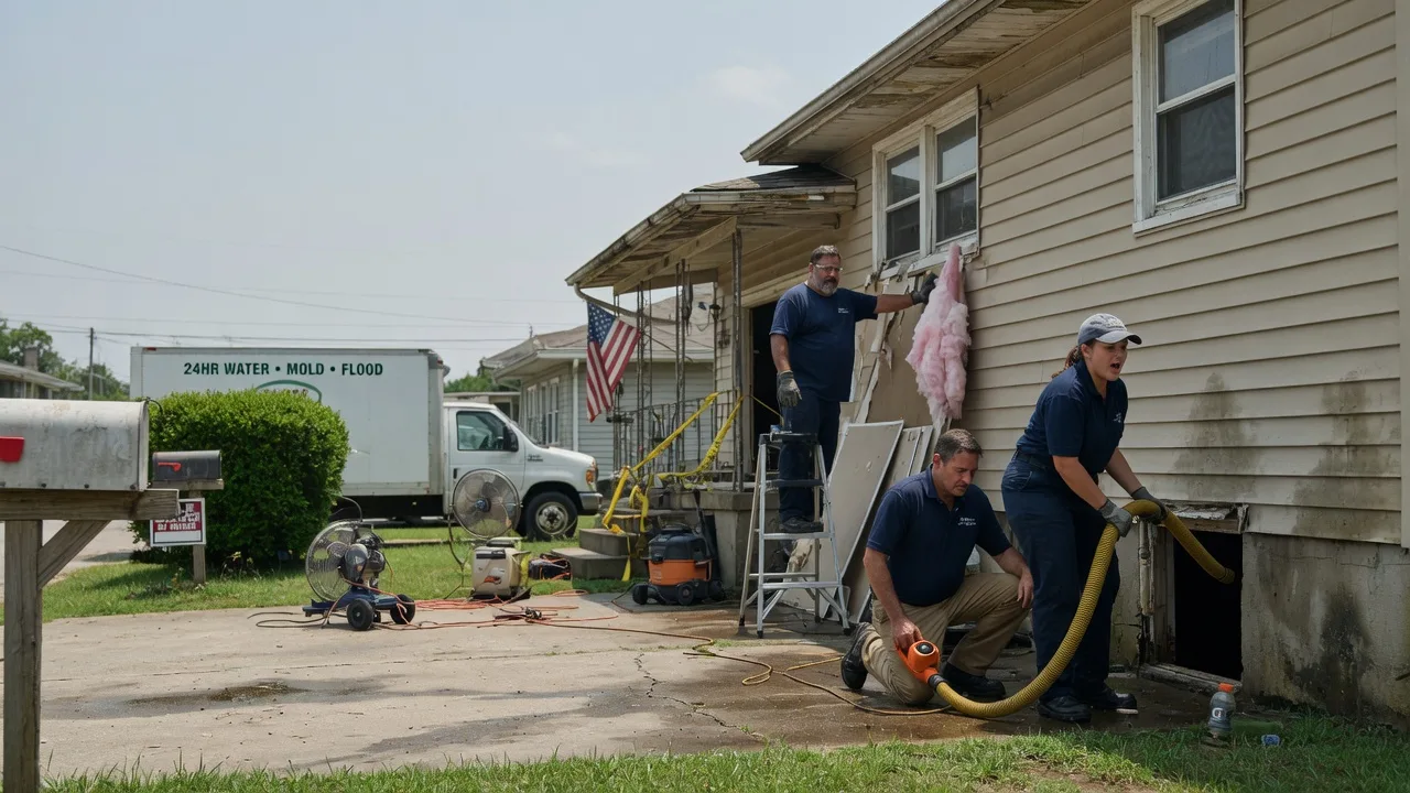 Water Damage Repair in Crown City, OH near me